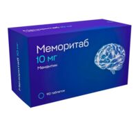 Меморитаб 10мг таб.дисп. №90 (АТОЛЛ)