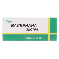 Валериана экстра таб. №50 бад (ФАРМГРУПП ООО)