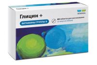 Глицин + b-витамины таб. №60 (ОБНОВЛЕНИЕ)
