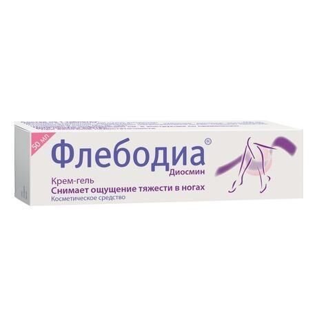 Флебодиа 50мл крем-гель д/пр.наружн. №1 туба (Cosmoway зао)