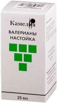 Валерианы 25мл настойка №1 фл. (КАМЕЛИЯ НПП)