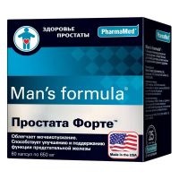 Man's formula (Менс формула) простата форте капс. №60 (ФАРМА-МЕД ИНК)