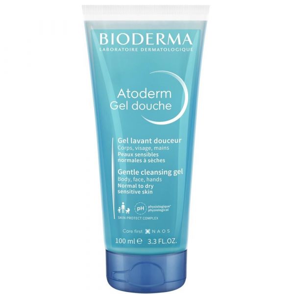 Bioderma (биодерма) атодерм гель для душа 100мл 9233 (Naos)