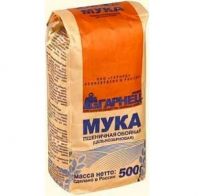 Гарнец мука пшеничная 500г обойная цельнозерн (ЭКОТОПИЯ)