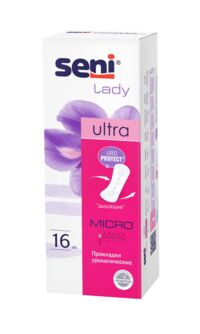 Seni (Сени) lady прокладки урологические №16 ультра микро (БЕЛЛА УРАЛ)