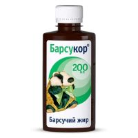 Барсукор барсучий жир 200мл ж-ть д/пр.внутр. №1 фл. (ЗЕЛДИС)