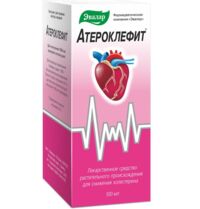 Атероклефит 100мл экстр.жидк.д/пр.внутр. №1 бут. (ЭВАЛАР)