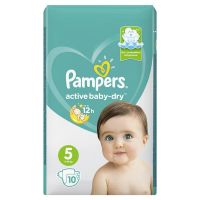 Pampers (Памперс) подгузники active baby-dry 5 № 10 юниор 11-18кг (ПРОКТЕР ЭНД ГЕМБЛ)