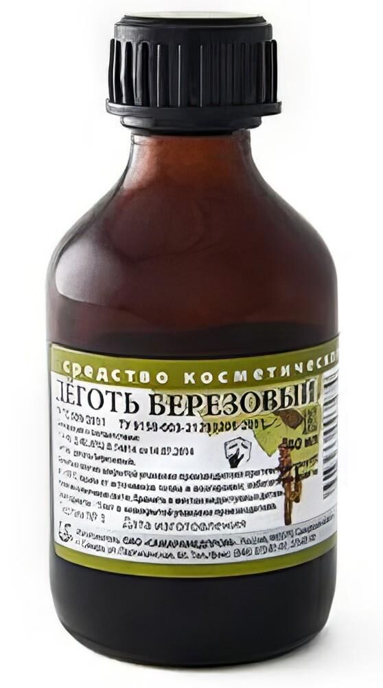 Деготь березовый 40мл субст.-ж-ть №1 фл. (Самарамедпром оао)