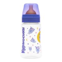 Курносики бутылочка для кормления 250мл с шир.гор. лат.соска 11271 (ZENITH INFANT PRODUCTS CO LTD)