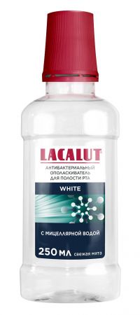 Lacalut (Лакалют) ополаскиватель для полости рта 250мл уайт (DR.THEISS NATURWAREN GMBH)