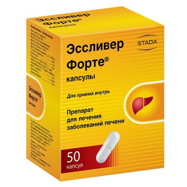 Эссливер форте капс. №50 (Nabros pharma pvt. ltd)