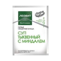 Леовит суп-пюре тыквенный с миндалем 20г конц-т сухой №1 пак. (ЛЕОВИТ НУТРИО)
