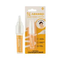 Салициловая кислота 2% 5мл р-р спирт.д/пр.наружн. №1 леккер (ЛЕККЕР ООО)