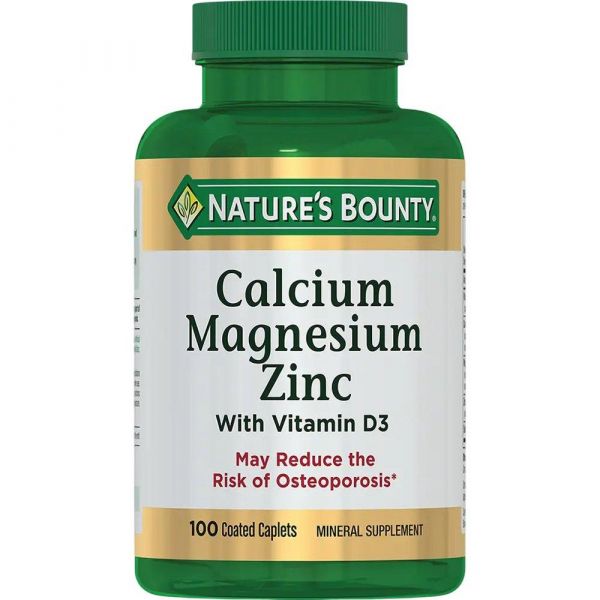 Кальций-магний-цинк таб. №100 (Natures bounty inc.)