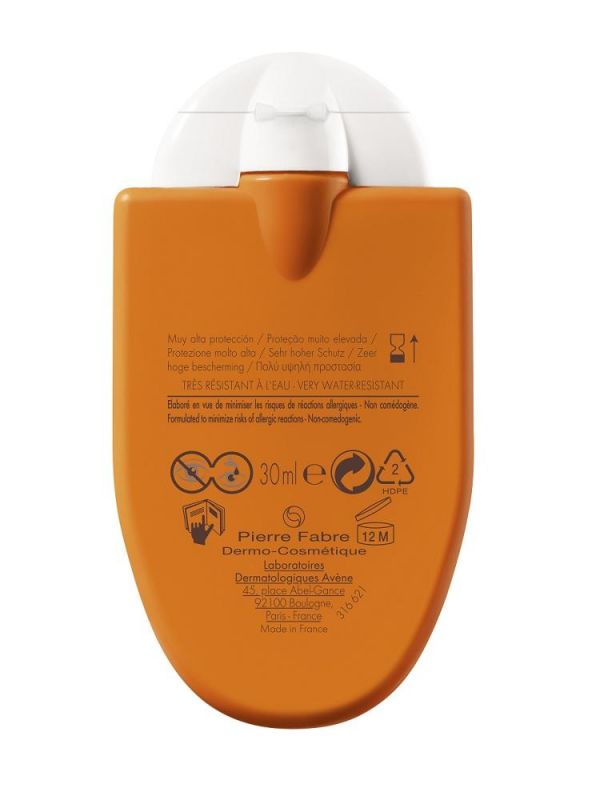 Avene (авен) солнцезащитная эмульсия компакт 30мл spf50+ 2712 8099 (Pierre fabre dermo-cosmetique)