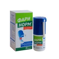Фаринорм бензидамин 0,255мг/доза 30мл спрей д/пр.местн.доз. (ЮЖФАРМ)