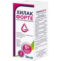 Хилак форте 100мл капли д/пр.внутр. №2 фл.-кап. (ТЕВА)