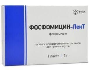 Фосфомицин 3г пор.д/р-ра д/пр.внутр. №1 (Тюменский химико-фармацевтический завод оао)