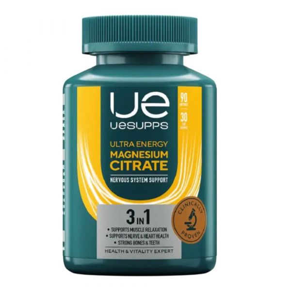 Uesupps ультра энерджи магния цитрат капс. №90 (Ultra energy supplements trading l.l.c)