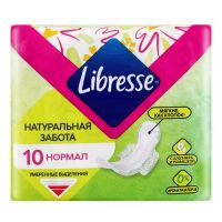 Libresse (Либресс) прокладки natural care №10 ультра нормал (ЭССИЭЙ ХАЙДЖИН ПРОДАКТС)