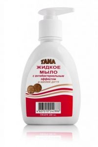 Tana (Тана) мыло жидкое антибактериальное 280мл деготь (ТВИНС ТЭК АО)
