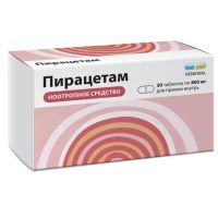 Пирацетам 800мг таб.п/об. №30 (ОБНОВЛЕНИЕ)