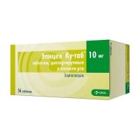 Элицея ку-таб 10мг таб.дисп.в полости рта №56 (КРКА)