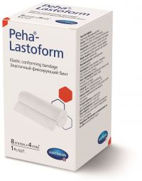 Hartmann (Хартманн) бинт пеха-ластоформ фиксирующий 8см*4м 300111 (ХАРТМАНН)