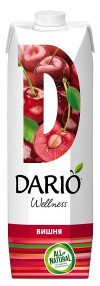 Dario Wellness (Дарио велнес) нектар 0,95л вишневый (САНФРУТ)