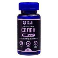 Gls селен 100мкг капс. №60 (ДЖИ ЭЛ ЭС ФАРМАСЬЮТИКАЛС)