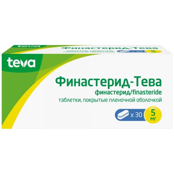 Финастерид-тева 5мг таб.п/об.пл. №30 (Teva pharmaceutical works private co._2)