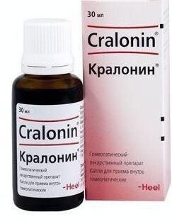 Кралонин 30мл капли д/пр.внутр.гомеоп. №1 фл.-кап. (Biologische heilmittel heel gmbh)