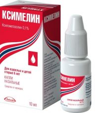 Ксимелин 0.1% 10мл капли наз. №1 фл.-кап. (NYCOMED AUSTRIA GMBH)