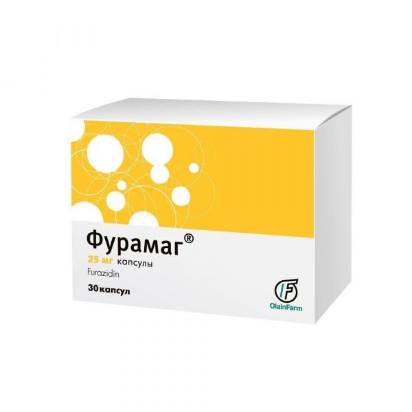 Фурамаг 25мг капс. №30 (Олайнфарм олайнский хфз ао)