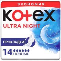 Kotex (Котекс) прокладки ультра №14 сетчат. найт 9425816 (KIMBERLY-CLARK LTD)