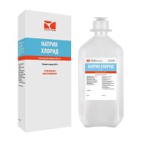 Натрия хлорид 0,9% 400мл р-р д/инф. №1 фл. (ГРОТЕКС)