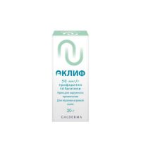 Аклиф 50мкг/г 30г крем д/пр.наружн. фл. (ГАЛДЕРМА)
