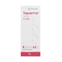 Тирзетта 5мг 0,5мл р-р д/ин.п/к. №4 шприц-ручка (ПРОМОМЕД)