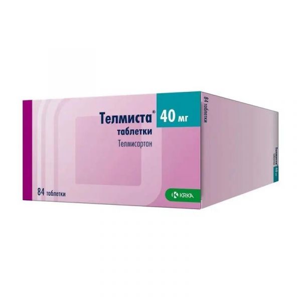 Телмиста 40мг таб. №84 (Krka d.d._2)
