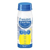 Фрезубин напиток 2 ккал 200мл №4 бут.  с пищевыми волокнами лимон (FRESENIUS KABI DEUTSCHLAND GMBH)
