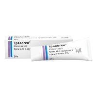 Травоген 1% 20г крем д/пр.наружн. №1 туба (ЛЕО ФАРМА)