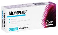 Меморель 10мг таб.п/об.пл. №30 (НИЖФАРМ)