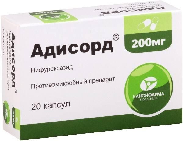 Адисорд 200мг капс. №20 (Канонфарма продакшн зао)