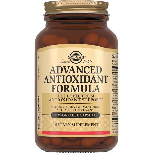 Solgar (Солгар) антиоксидантная формула 870мг капс. №60 (Solgar vitamin and herb)