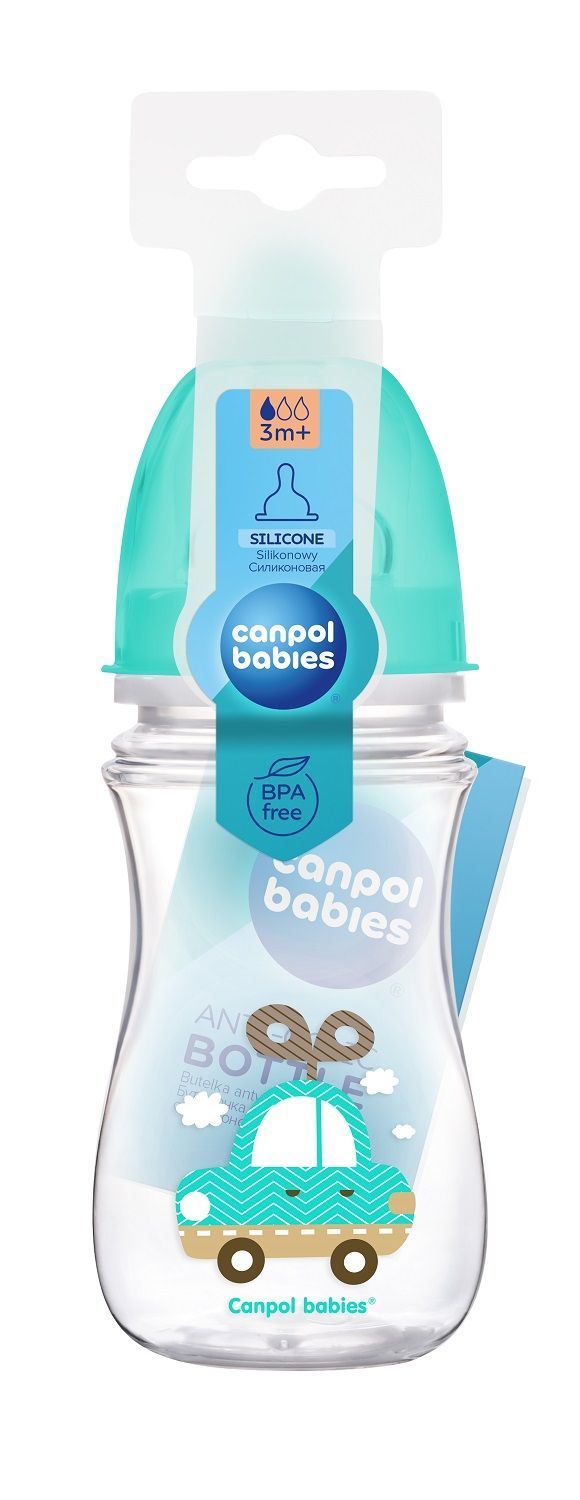 Canpol (Канпол) бутылочка для кормления easystart антиколиковая 240мл с 3 мес. 35/206 35/219 35/225(7) (Canpol sp. z o.o.)