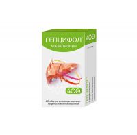 Гепцифол 400мг таб.п/об.пл.киш/раств. №20 (ФАРМАСИНТЕЗ ГК)