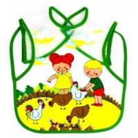 Бусинка нагрудник три поросенка клеен.осн. 32*29 см 1059 (KIDDIE LOVE INTERNATIONAL (HK) LTD.)
