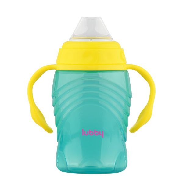 Lubby (Лабби) поильник-непроливайка 300мл с ручками мягк.носик 28529 (Gold list ag)