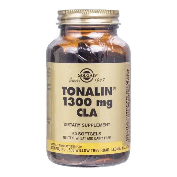 Solgar (Солгар) тоналин 1250/1300мг клк капс. №60 (Solgar vitamin and herb)